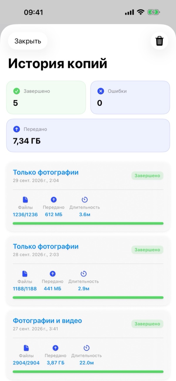 8. История копий