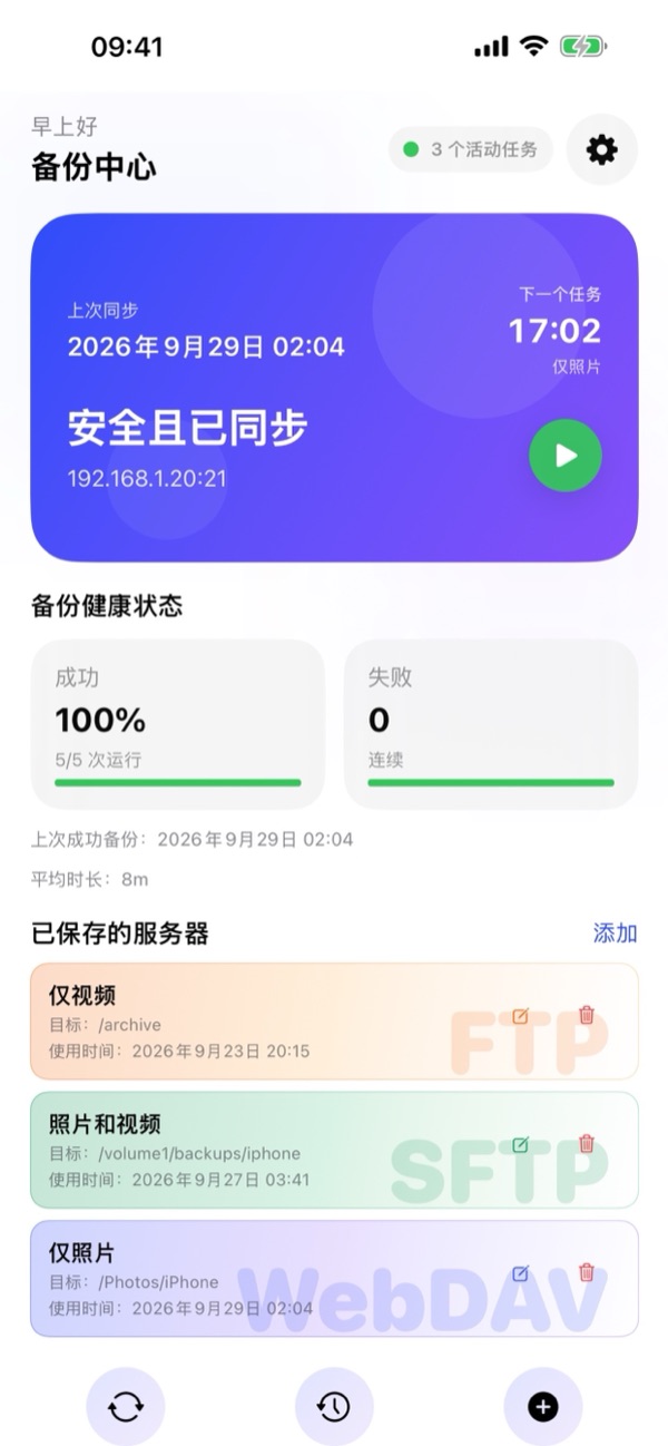2. 备份中心概览